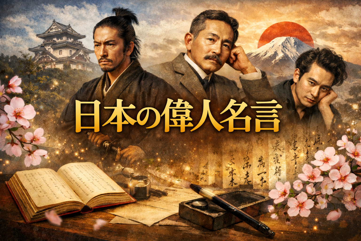 日本の偉人名言