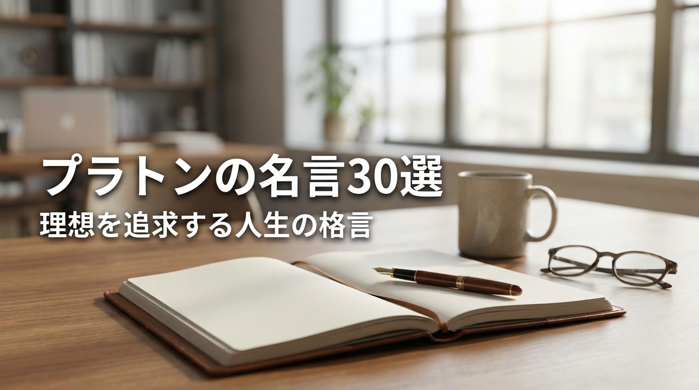 プラトンの名言30選｜理想を追求する人生の格言
