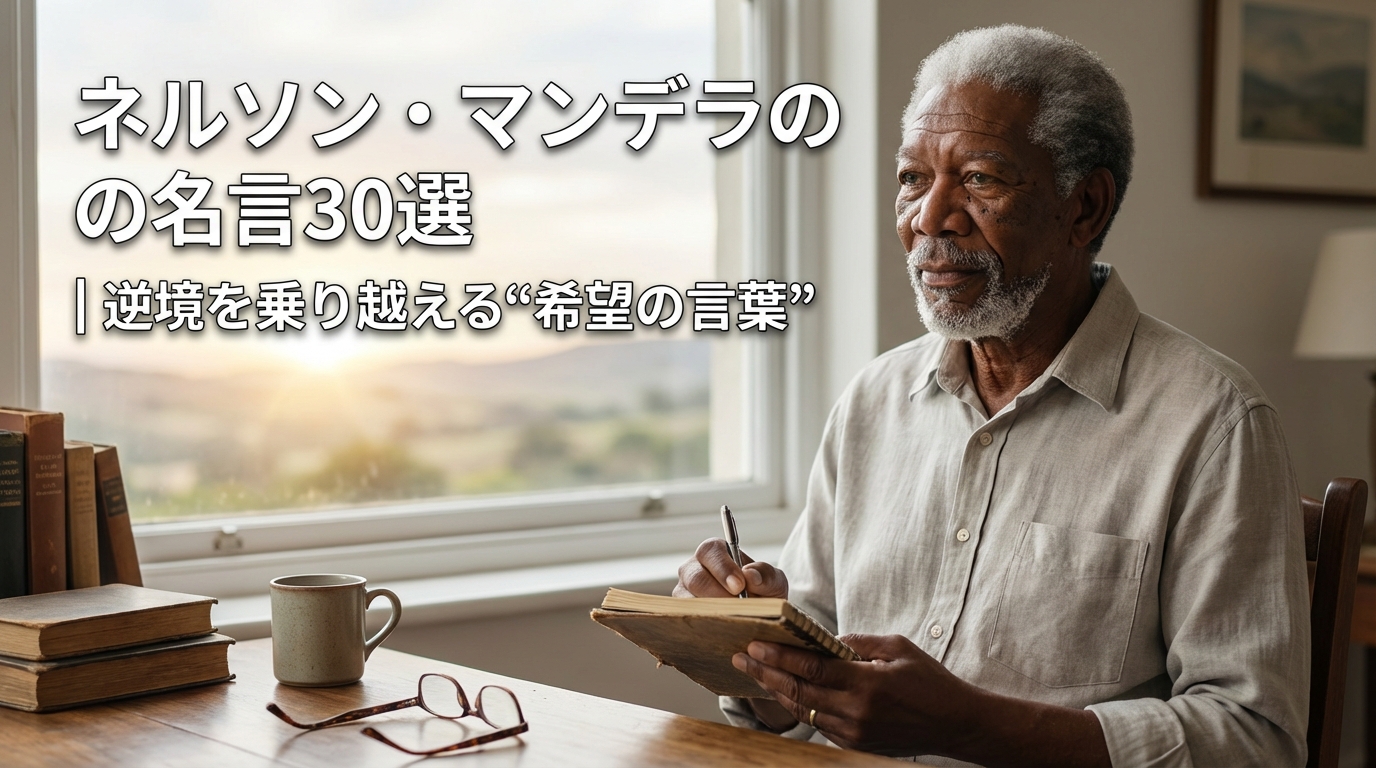 ネルソン・マンデラの名言30選｜逆境を乗り越える“希望の言葉”