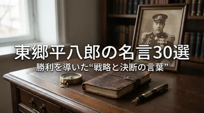 東郷平八郎の名言30選｜勝利を導いた“戦略と決断の言葉”