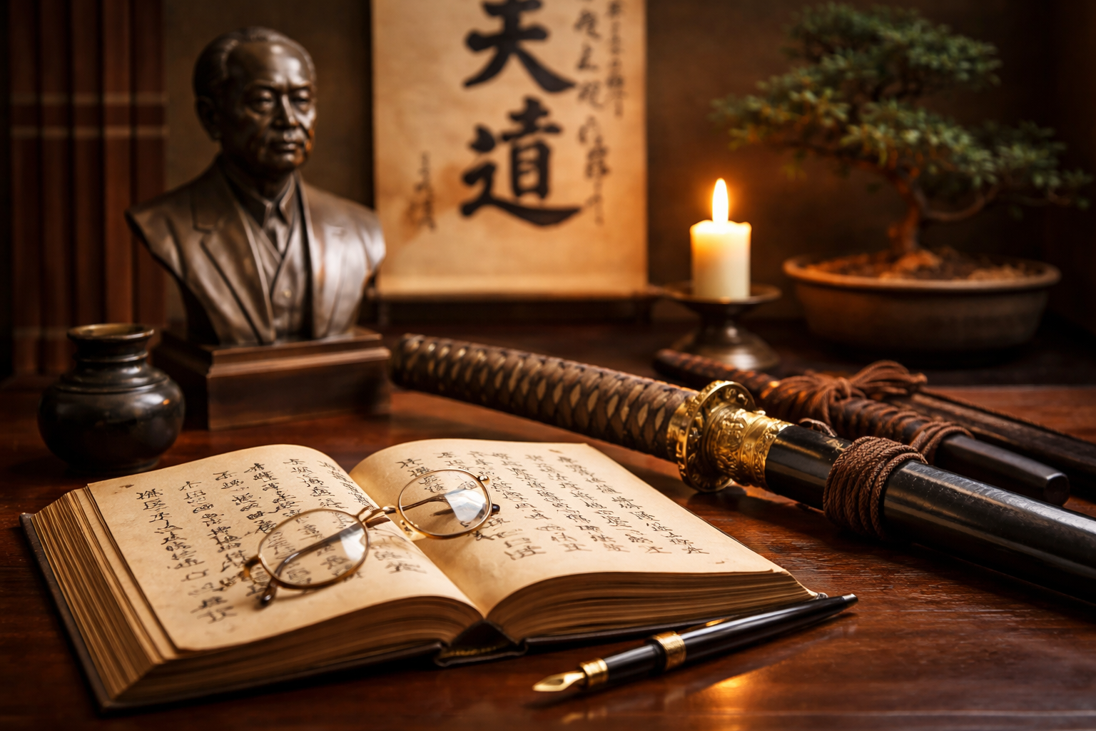 世界に通用する武士道は「行動・誠実・勇気」を一本の軸にする考え方です