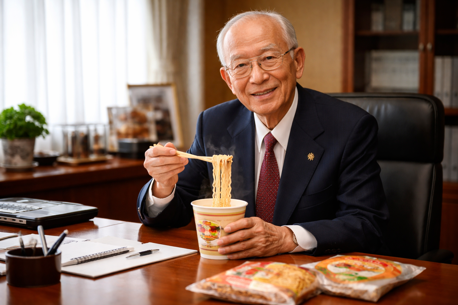 安藤百福さんの名言が今も読み継がれる理由